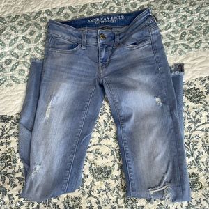 American Eagle SUPER SOFT lowrise size 00 stretchy